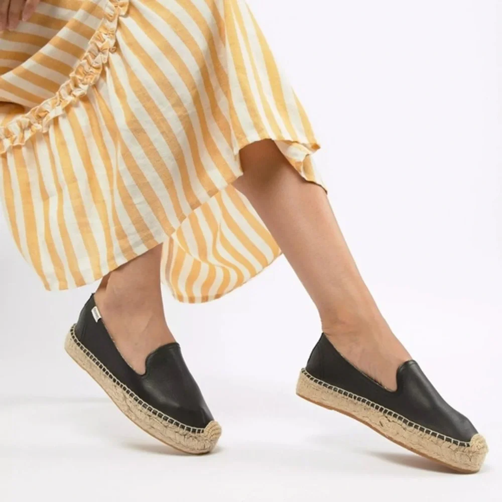 Soludos Leather‎ Espadrilles