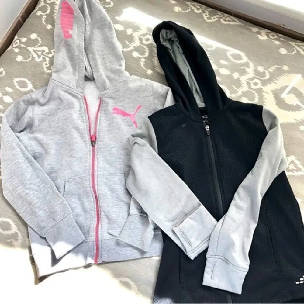 Puma and BCG tennis hoodie girls size‎ L