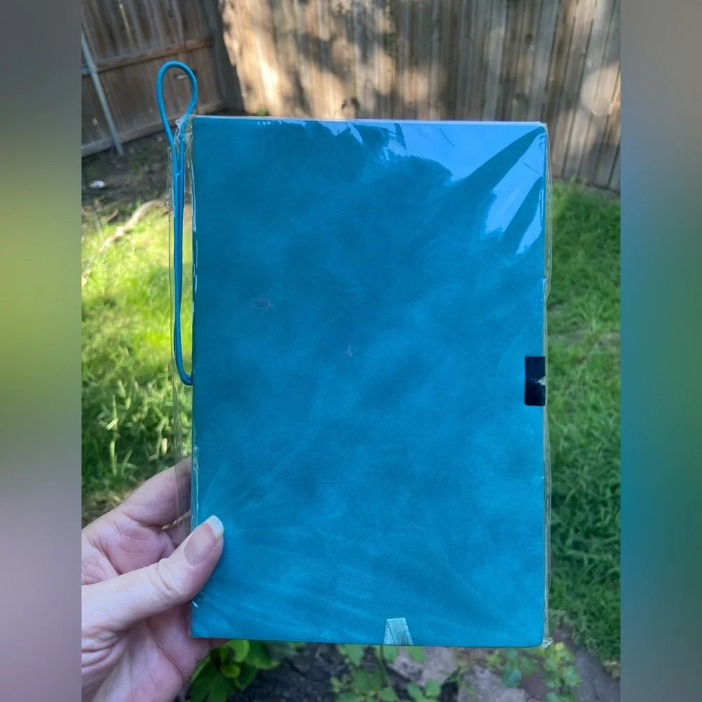 Journal Blue Faux Suede Journal for writing, scripting, list making or doodling