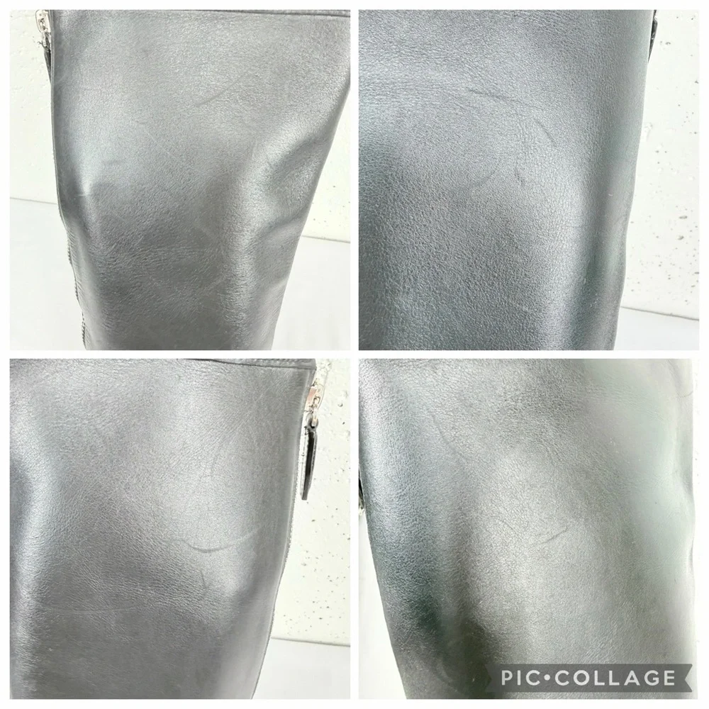 Alexander Wang Women’s size 40 Lovanni Black Leather Over The Knee Boots