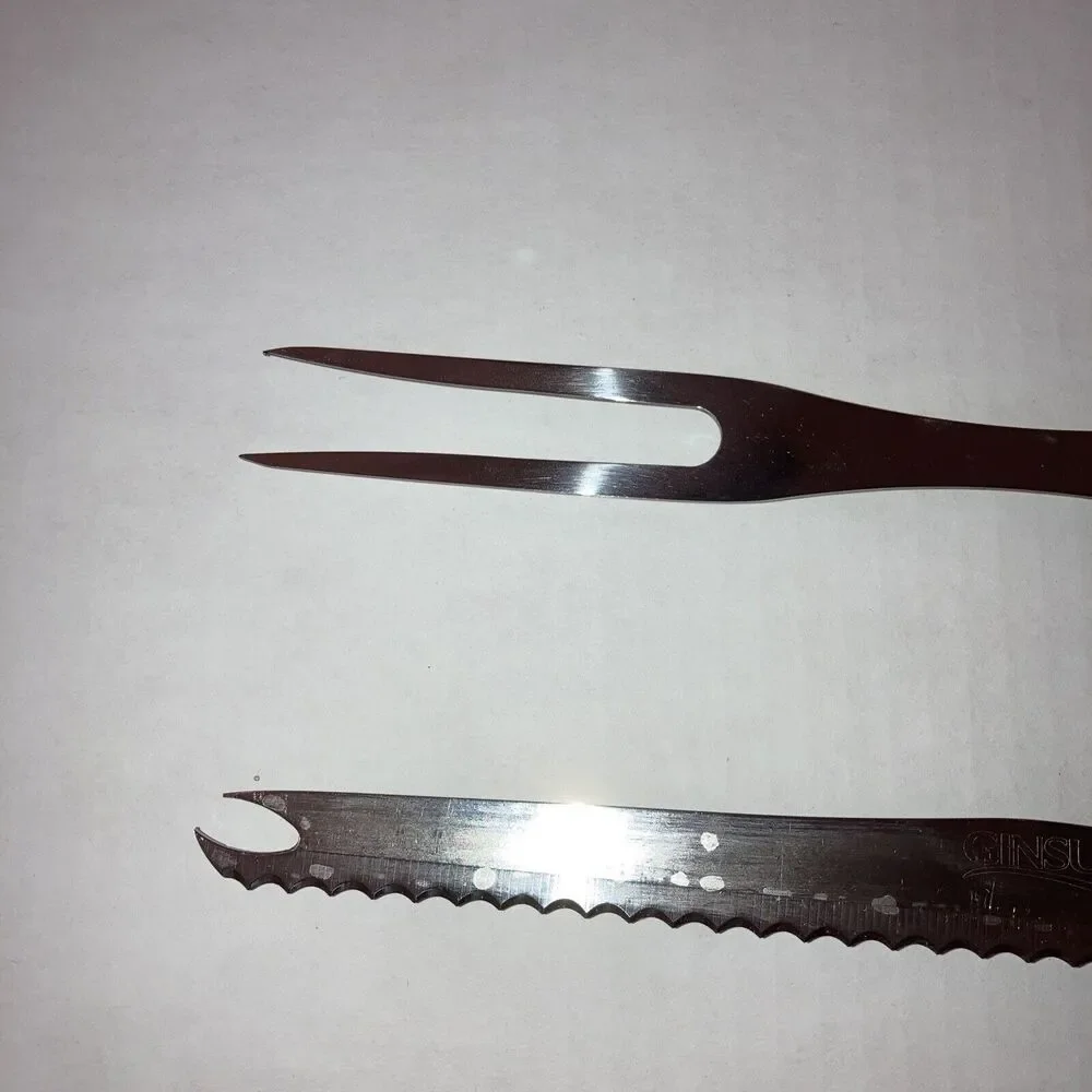 Ginsu new knife carving