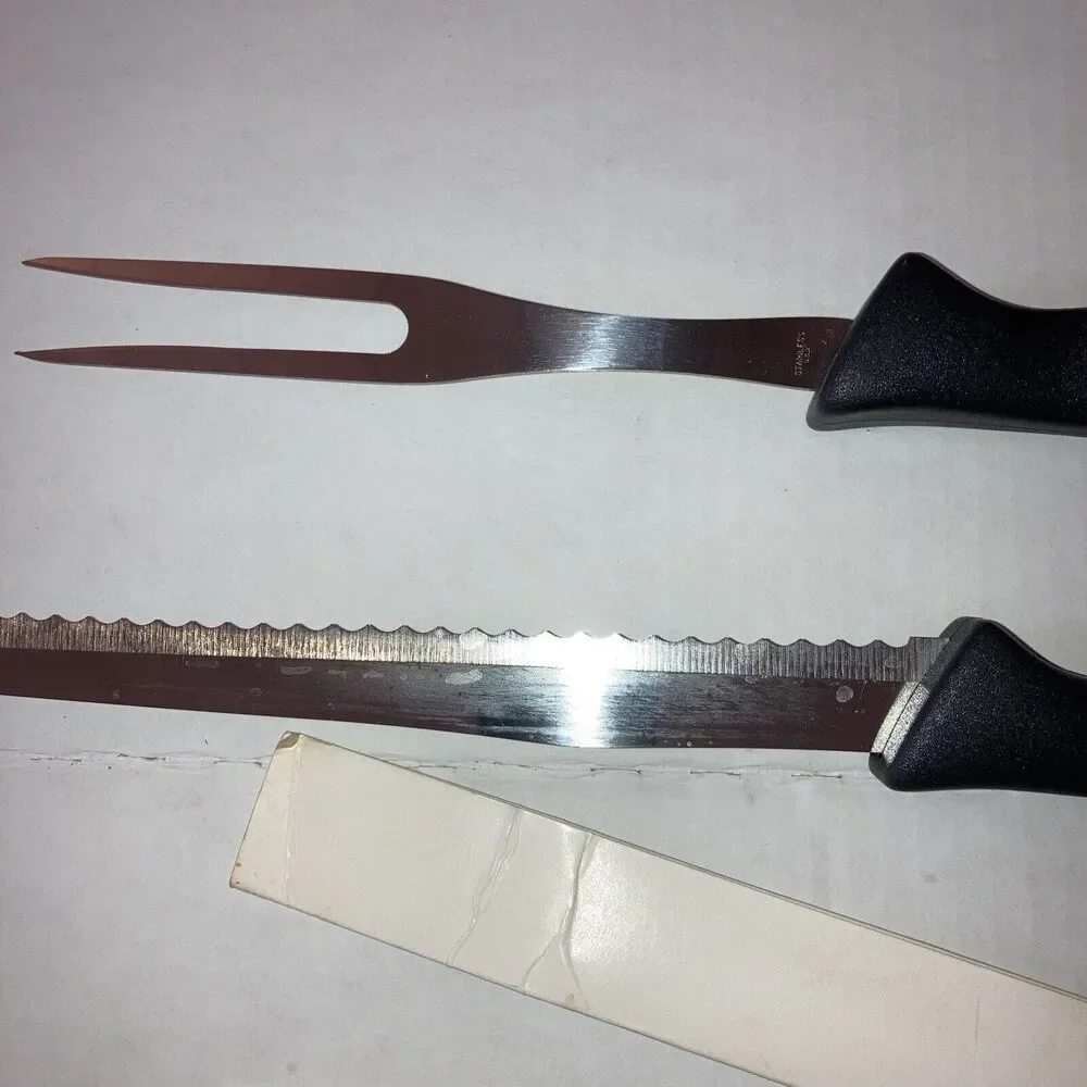 Ginsu fork serrated