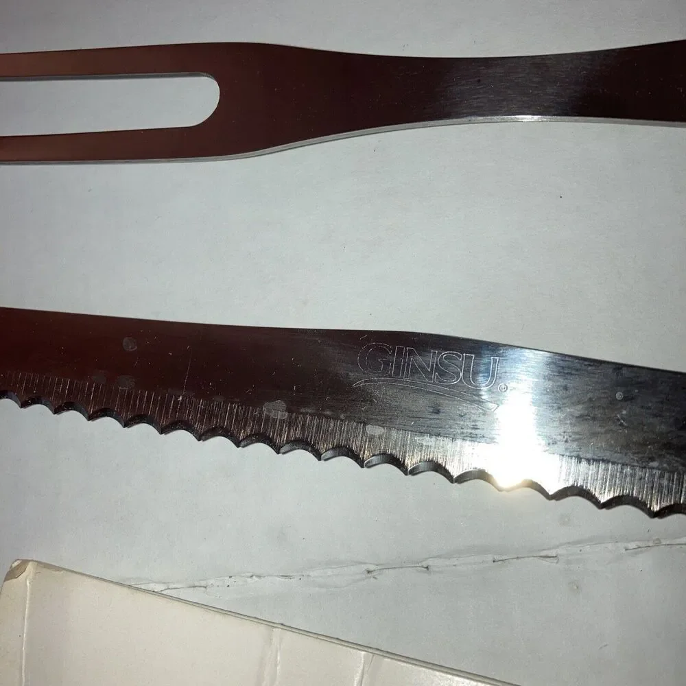 Ginsu carving deluxe serrated