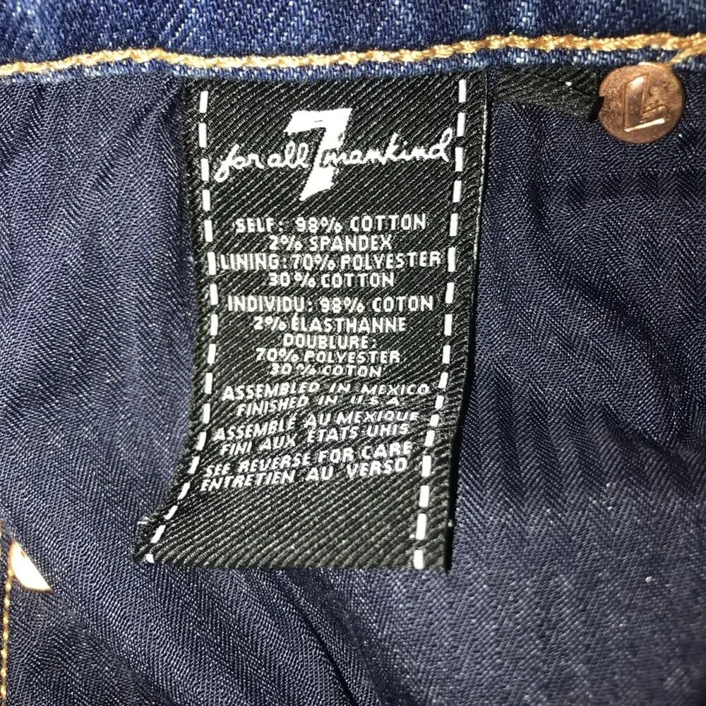 7 For All Mankind excellent no