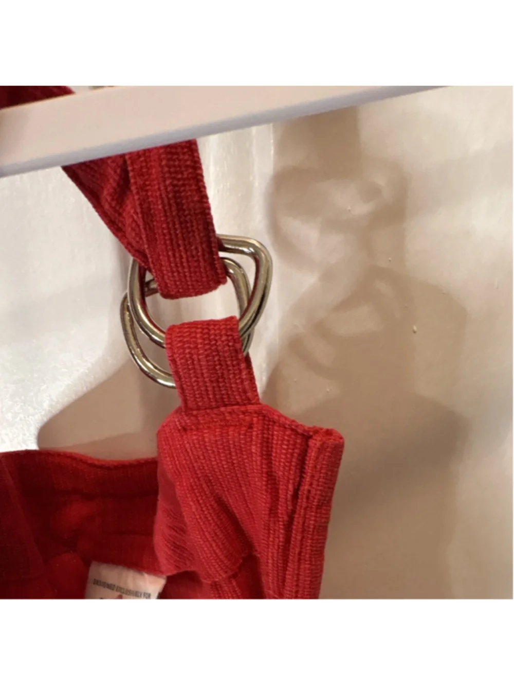 All-Clad Kiss The Cook Red Cotton Christmas Chef Apron w/ Pockets, Adjustable