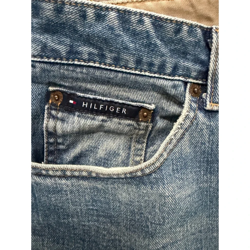 Tommy Hilfiger Men's Blue Denim Jeans Size 35/30 Y2K Athleisure