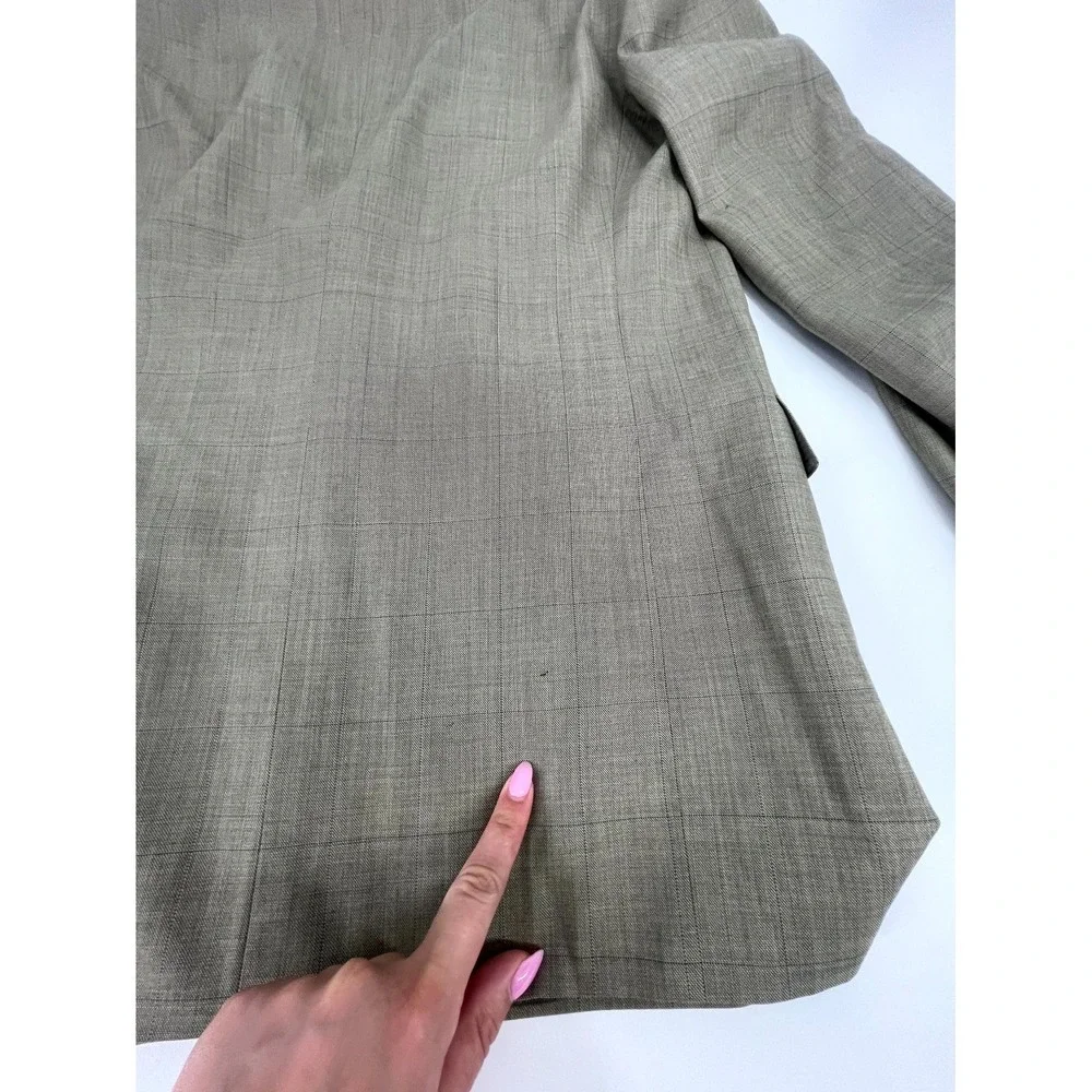 Stafford 2 Piece Suit Set Men 36L Brown Lined Wool 2-Button Notch Lapel Business