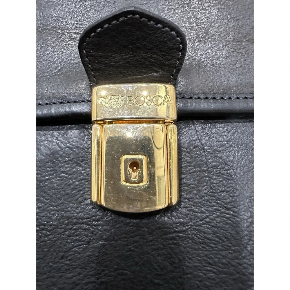 Bosca flapover briefcase
