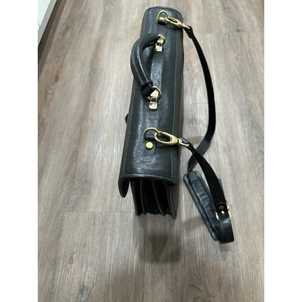 Bosca flapover briefcase