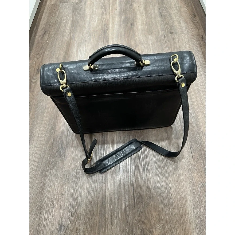 Bosca flapover briefcase