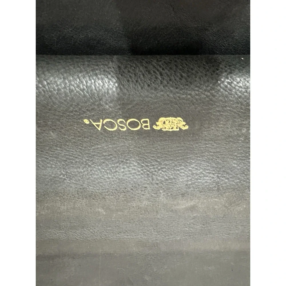 Bosca flapover briefcase