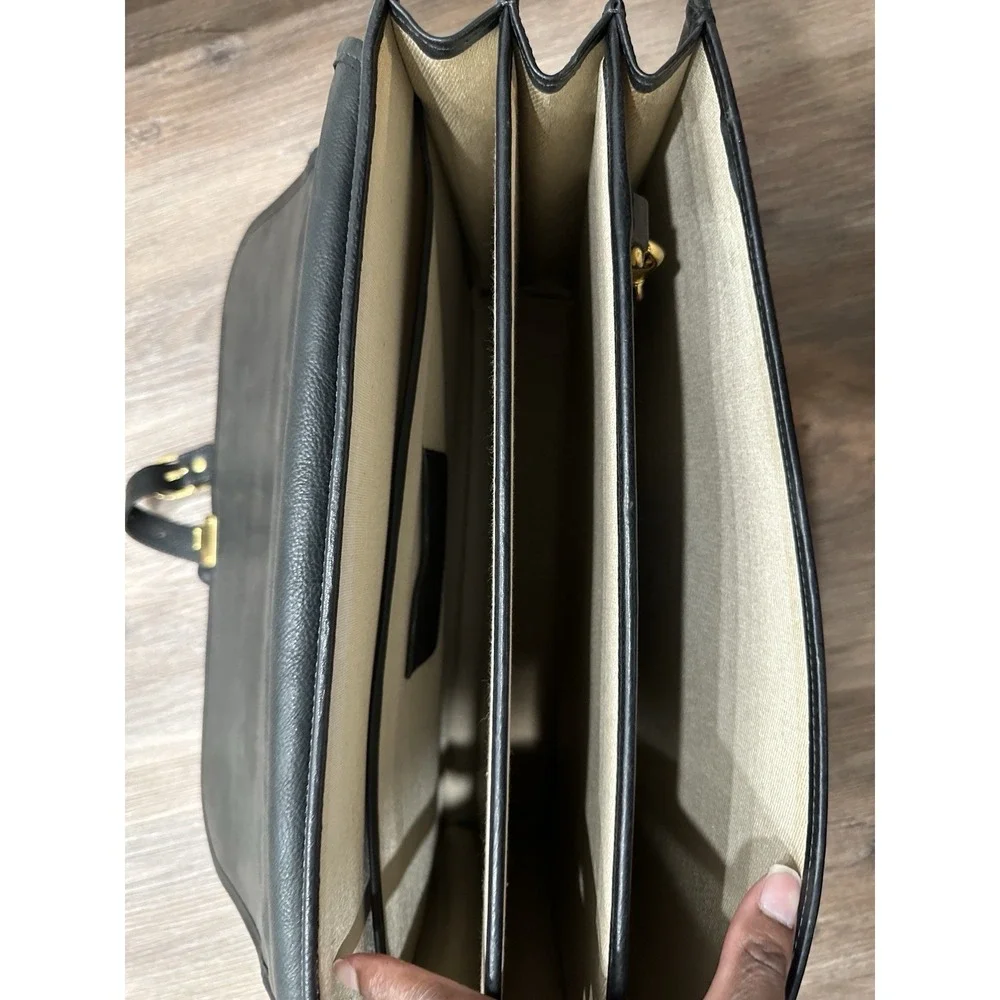 Bosca flapover briefcase
