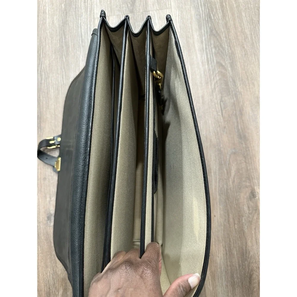 Bosca flapover briefcase