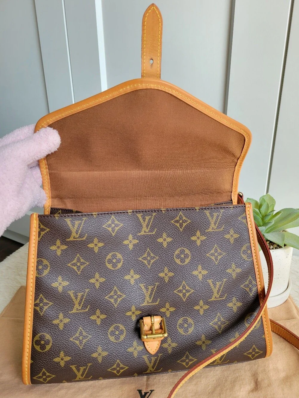 Louis Vuitton Crossbody Shoulder Bag BEL AIR Pm Monogram