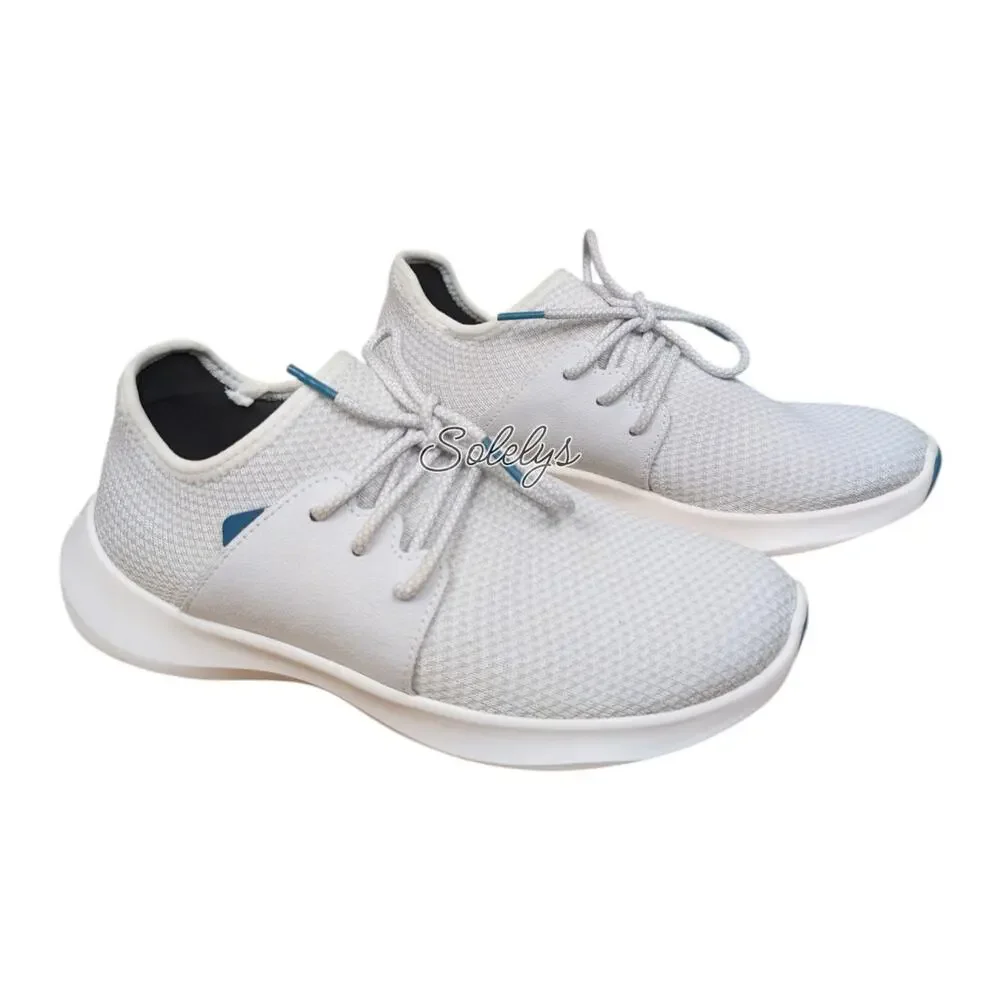 Vessi Everyday Classic Womens 8 Pearl White Vegan Waterproof Dyma-Tex Sneaker