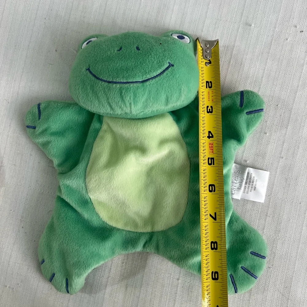 Carters lovey‎ Green Frog Plush Toy