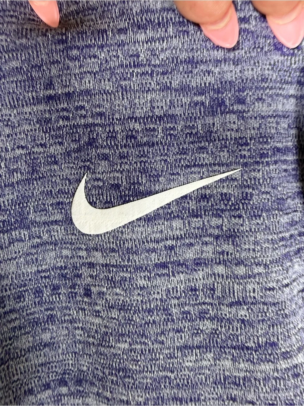 Nike Purple Heathered Quarter-Zip Pullover. Size small. Prettiest purple color.