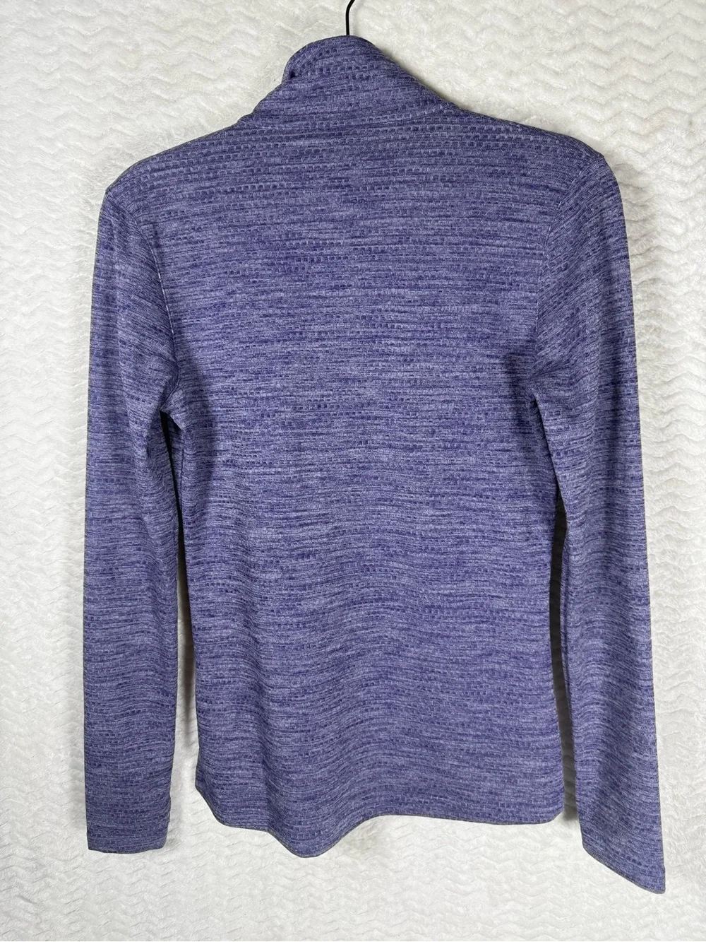Nike Purple Heathered Quarter-Zip Pullover. Size small. Prettiest purple color.