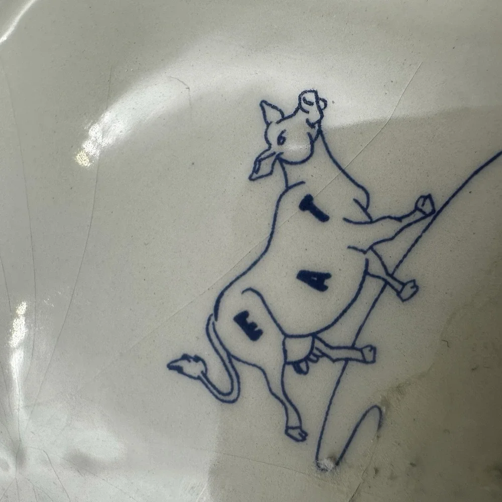 Delft blue sugar