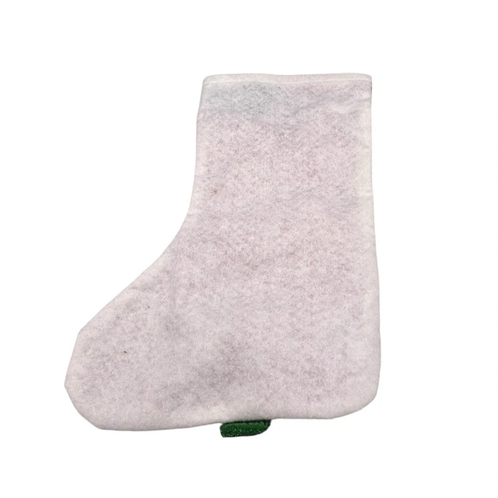Greenbrier Reindeer Christmas Stocking – Red Felt Holiday Stocking with 3D