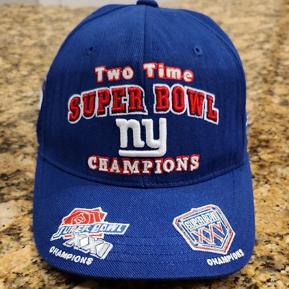 Giants 2 Time Super Bowl Champions‎ Cap