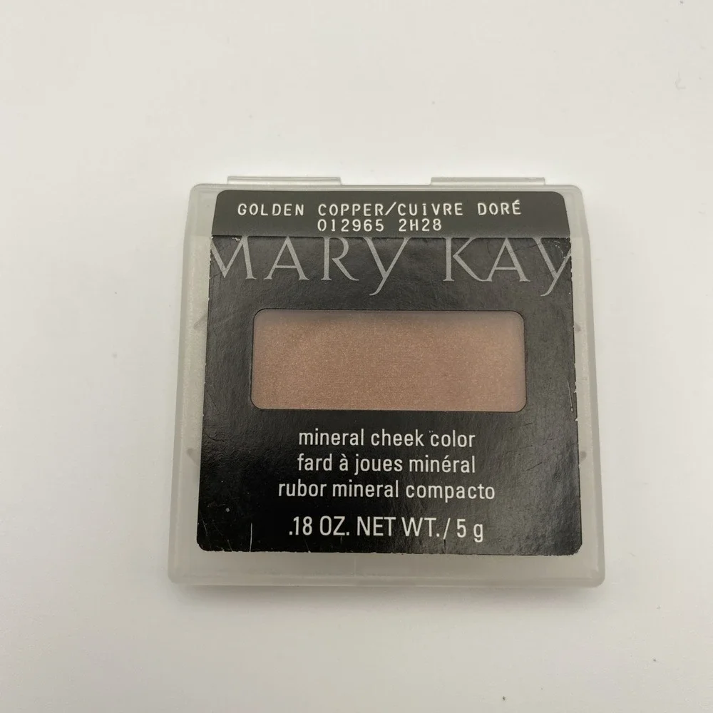 Mary Kay Mineral Cheek Color Golden Copper‎ 012965 NOS