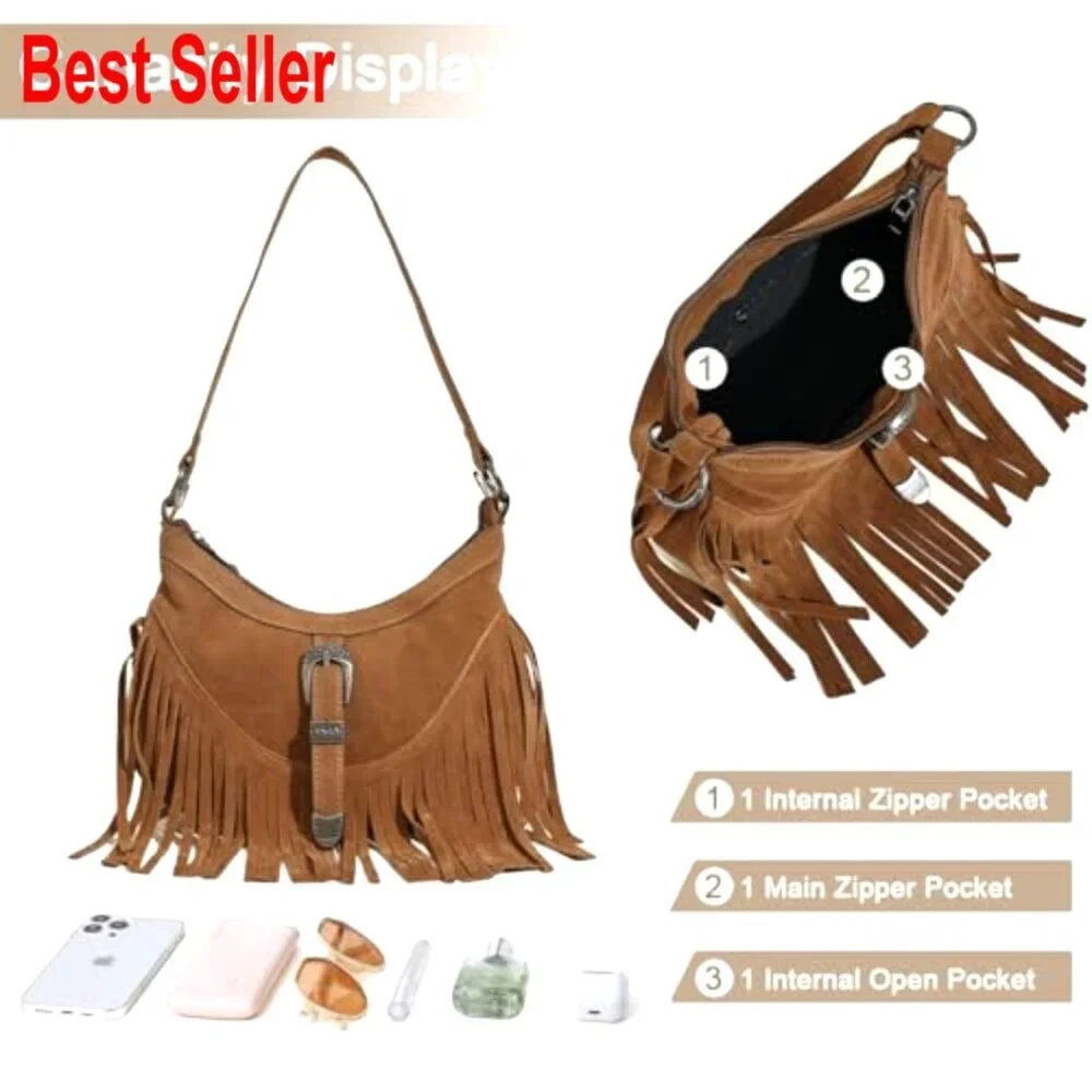 N/A mini fringed