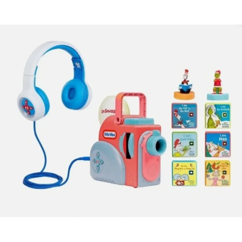 Little Tikes Dr Seuss Story Dream Machine Storytime Travel Set Bundle Limited Ed