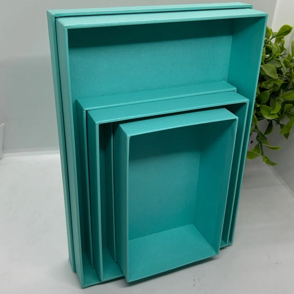 Tiffany & Co. Autentic Turquoise Gift Boxes (Set of three)
