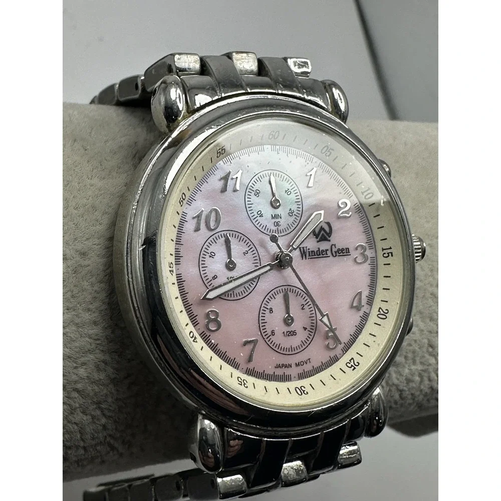 Winder Geen‎ MOP Watch New Battery 39MM 6