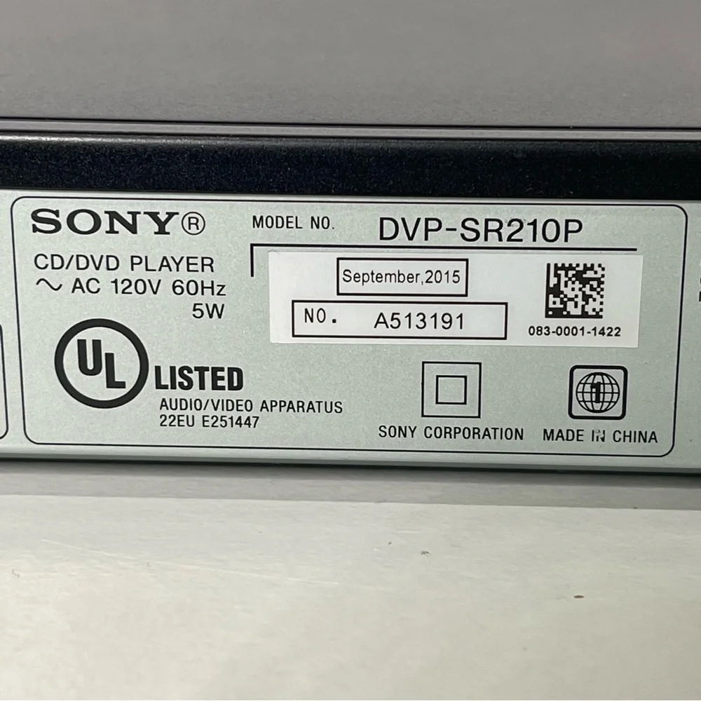 Sony cd dvd