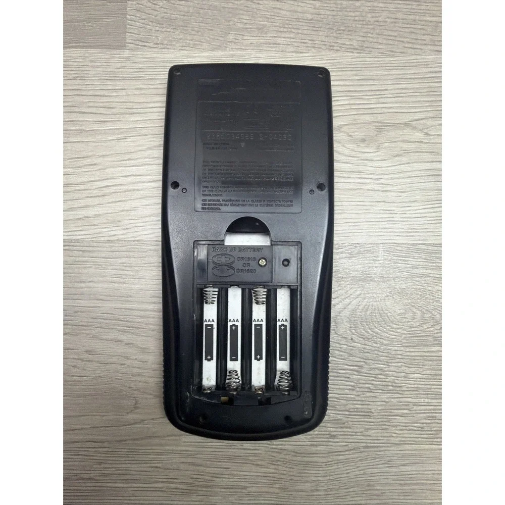 Texas Instruments cover battery working