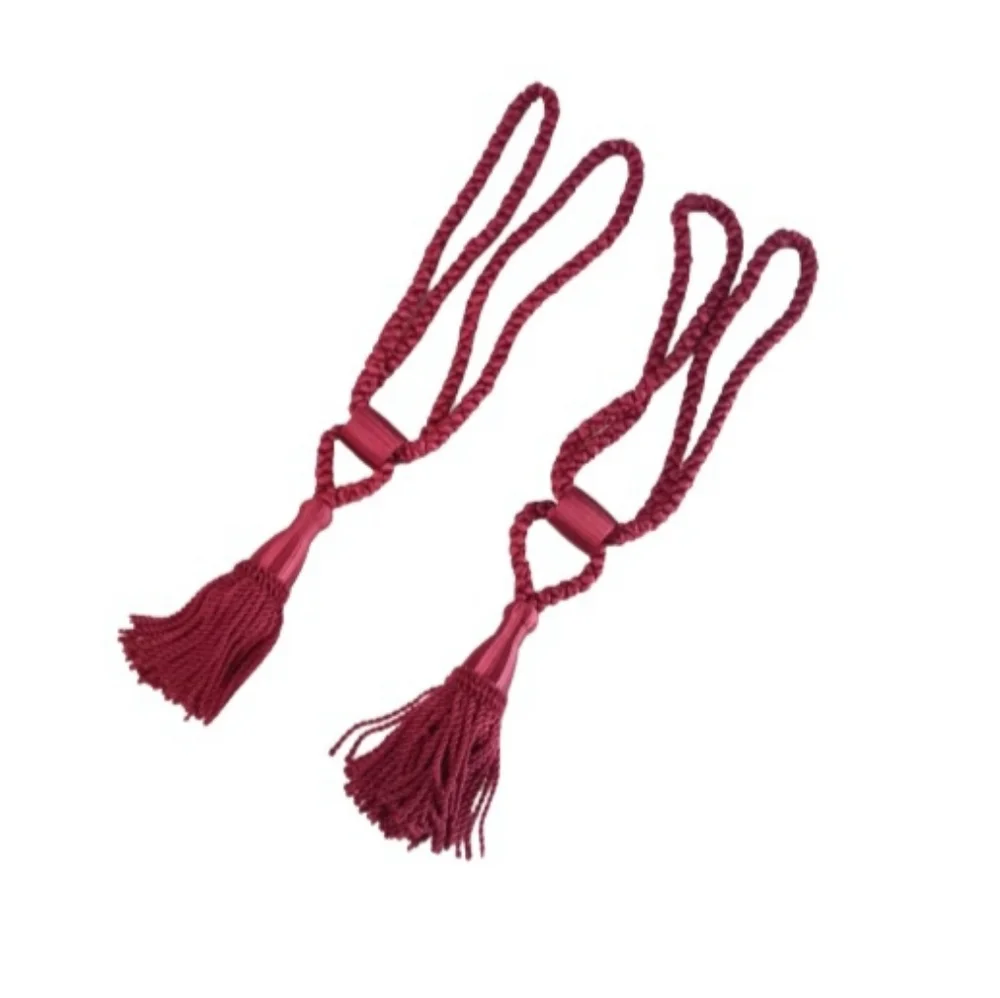 N/A burgundy curtain
