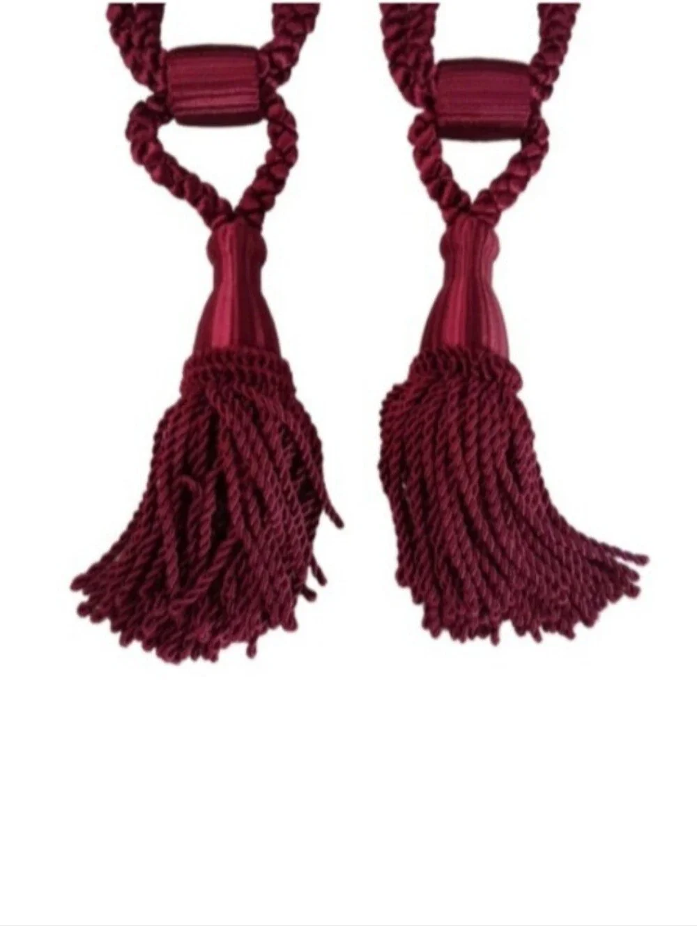 N/A burgundy curtain