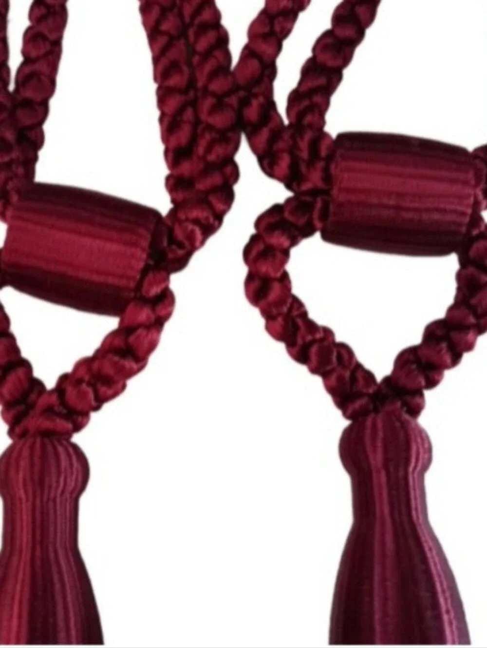 N/A burgundy curtain
