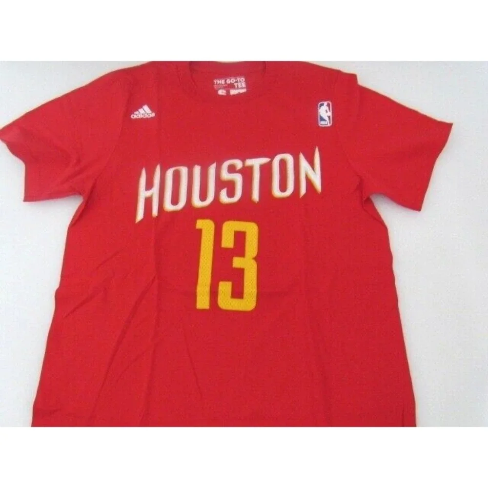 Houston Rockets James Harden $13 Adidas Go To  Cotton Tee S/S Black Team S