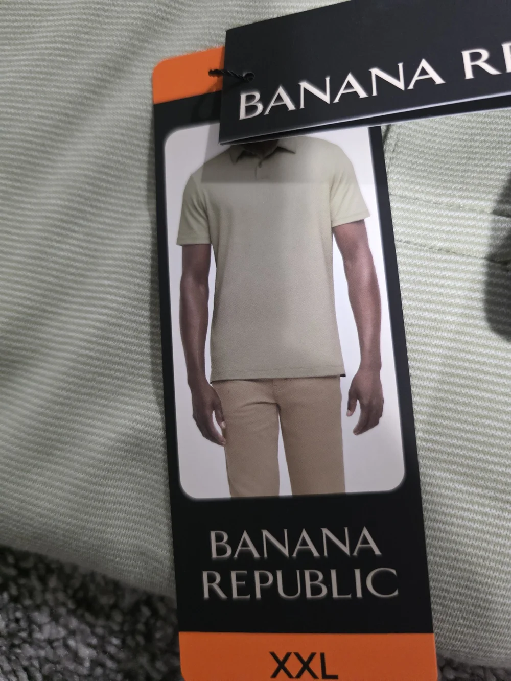 NWT Banana Republic Men’s Polo Pack - Light Blue and Sage