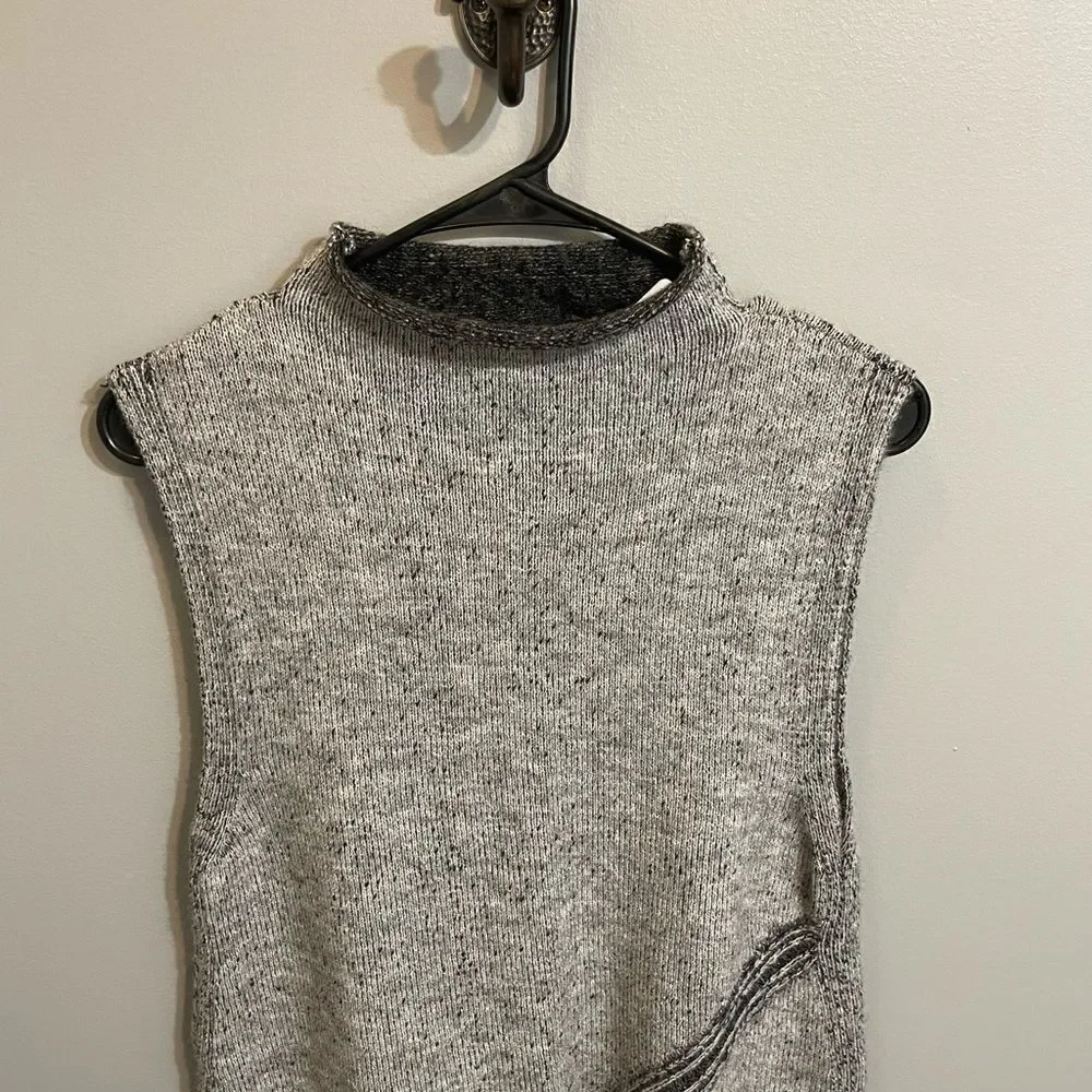 Zara front wool mock
