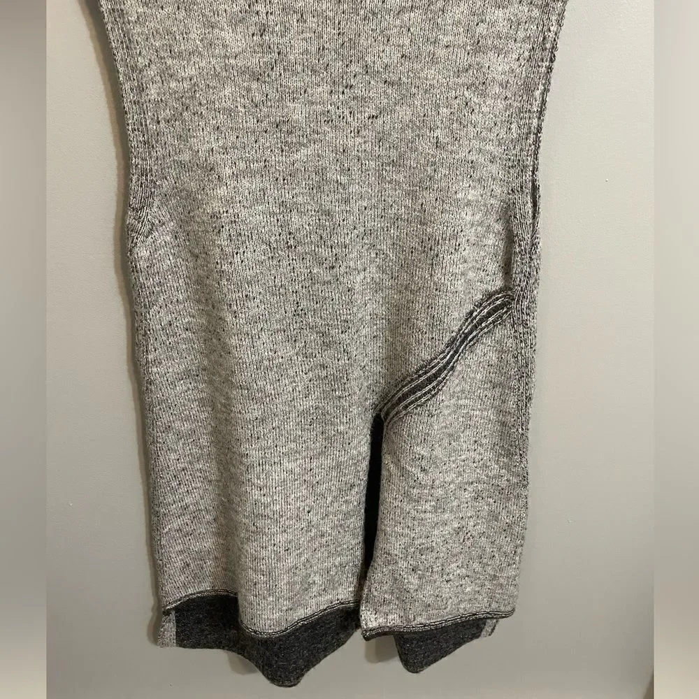 Zara hem wool slit