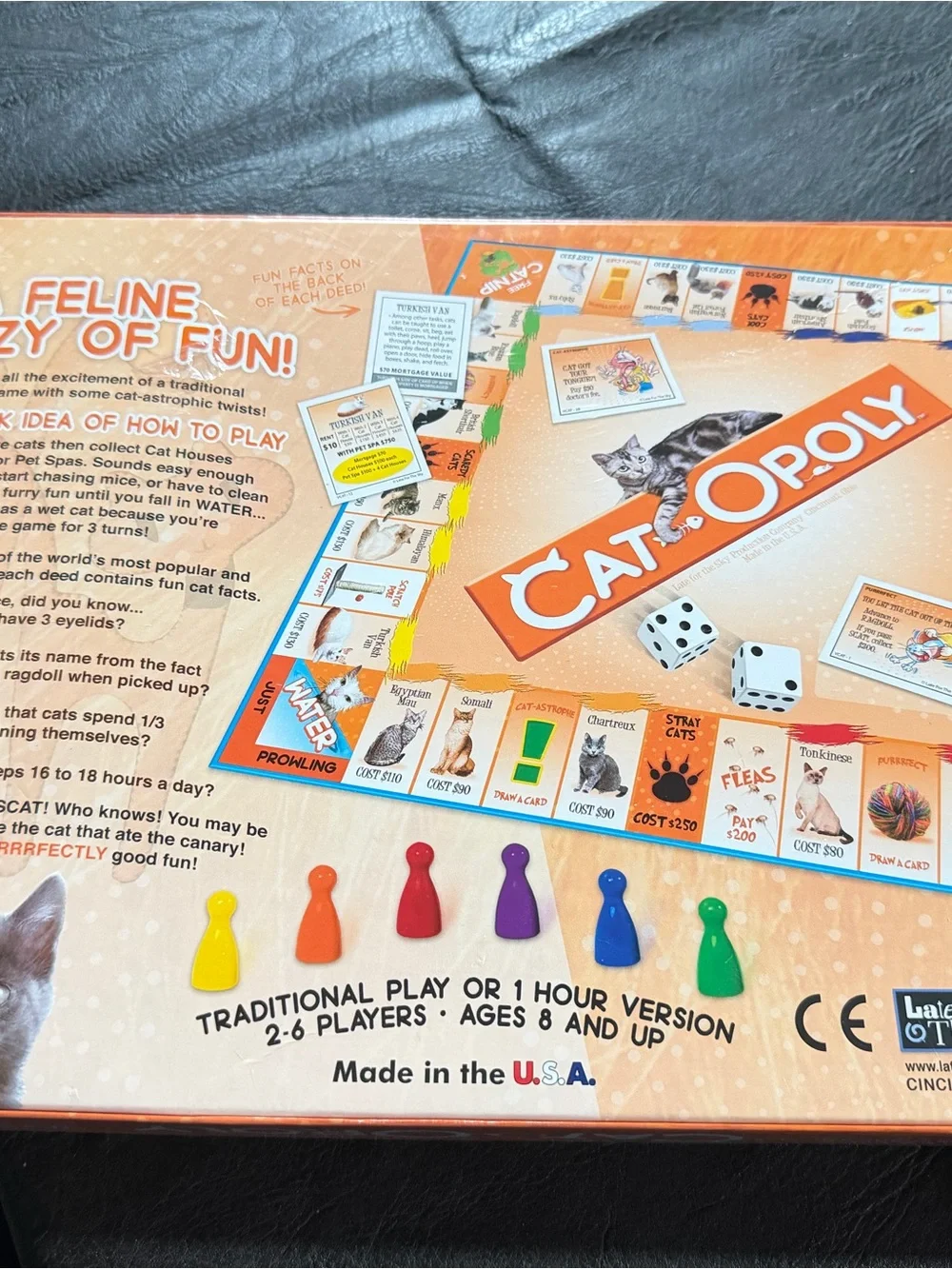 Cat-Opoly Board Game - fun for your favorite cat lover