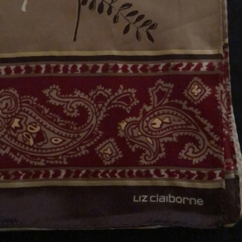 Liz Claiborne silk scarf