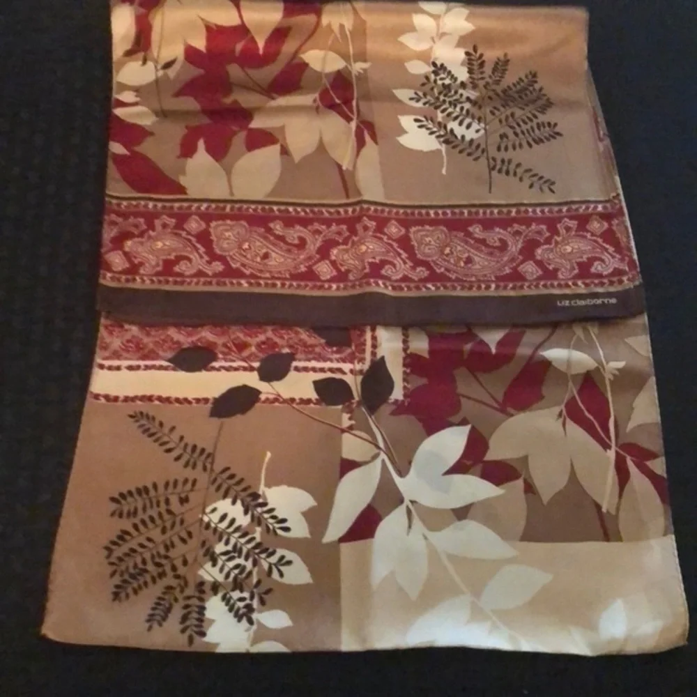 Liz Claiborne silk scarf