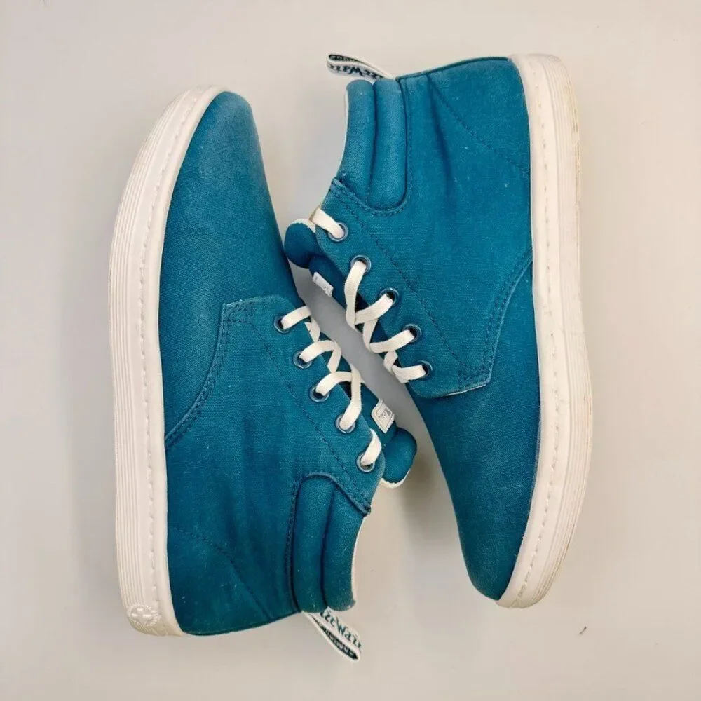 Dr. Martens Boots Mens 8 M Maleke Bootie Teal Lace Up Comfort Casual Ankle Top