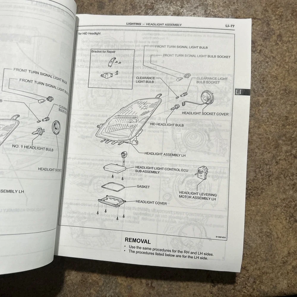 2007 Toyota Prius Shop Service Repair Manual Volume 3 Only