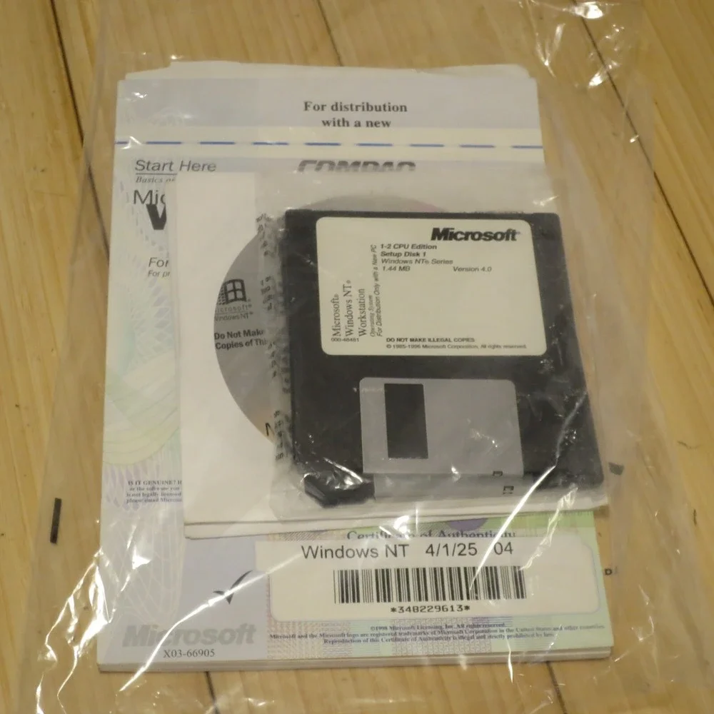 Microsoft compaq disk
