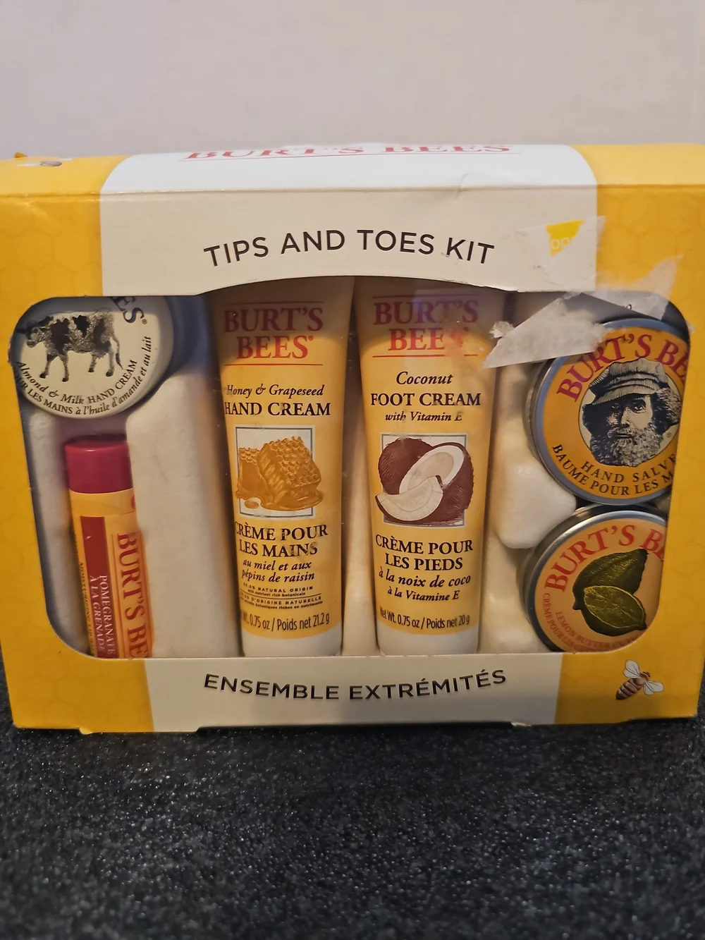 Burts Bees set includes
