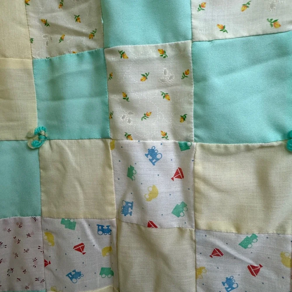 Handmade vintage patchwork