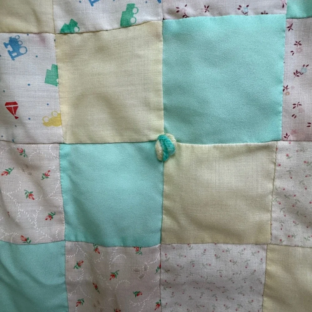 Handmade vintage patchwork
