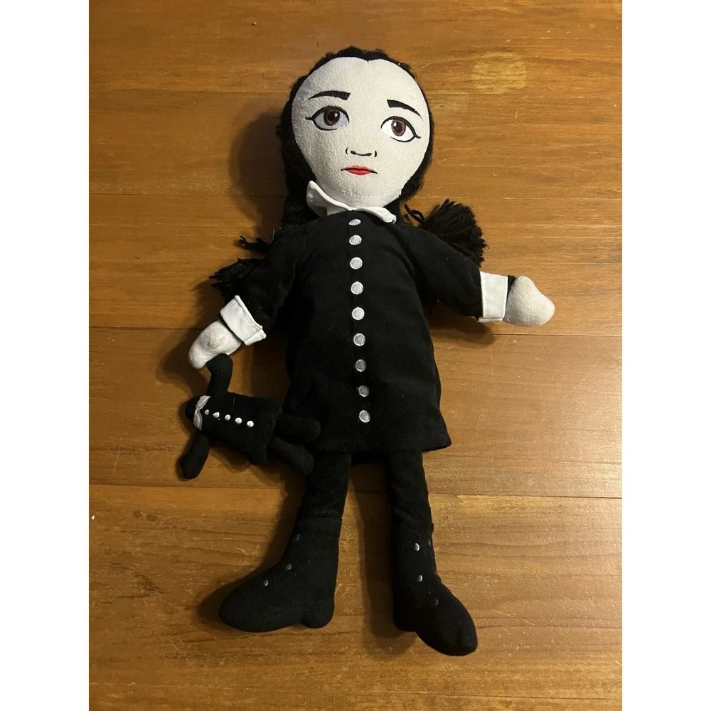 The‎ Addams Family Wednesday Black Dress Plush Doll