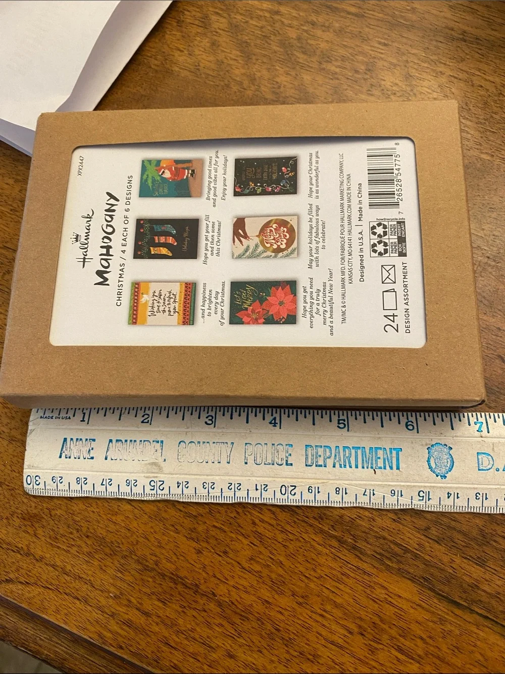 Hallmark box never